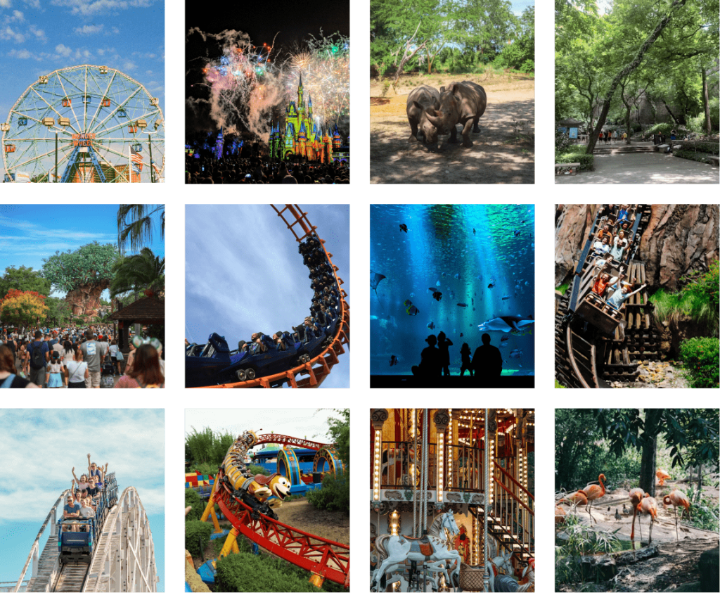 Images Tourisme parcs d'attraction