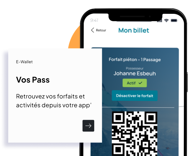 e-Wallet - Portefeuille électronique pour gérer ses pass